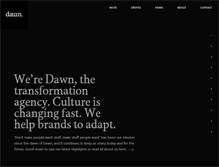 Tablet Screenshot of dawn.nl