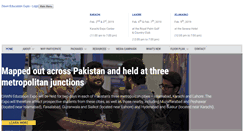 Desktop Screenshot of educationexpo.dawn.com